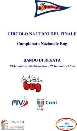 CIRCOLO NAUTICO DEL FINALE - BANDO DI REGATA Campionato Nazionale Bug