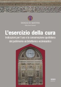 L'esercizio della cura - Indicazioni per l'uso e la conservazione quotidiana del patrimonio architettonico ecclesiastico - Diocesi di Brescia