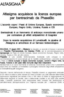 Alfasigma acquisisce la licenza europea per bentracimab da PhaseBio