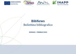 BibNews Bollettino bibliografico - GENNAIO - FEBBRAIO 2019