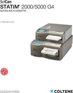 STATIM 2000/5000 G4 AUTOCLAVE A CASSETTA - Manuale d'uso - SciCan