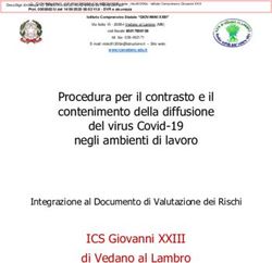 Procedura per il contrasto e il contenimento della diffusione del virus Covid-19 negli ambienti di lavoro - ICS ...