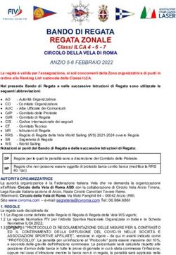 BANDO DI REGATA REGATA ZONALE - Classi ILCA