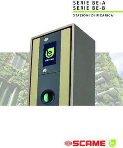 SERIE BE-A SERIE BE-B - STAZIONI DI RICARICA