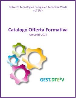 Catalogo Offerta Formativa - (DTE2V) Distretto Tecnologico Energia ed Economia Verde - DTE-Toscana