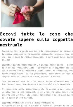 Eccovi tutte le cose che dovete sapere sulla coppetta mestruale - Donnissima