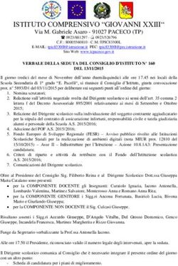 ISTITUTO COMPRENSIVO "GIOVANNI XXIII" - Via M. Gabriele Asaro - 91027 PACECO (TP)