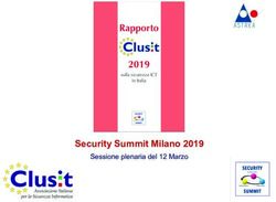 Security Summit Milano 2019 - Sessione plenaria del 12 Marzo