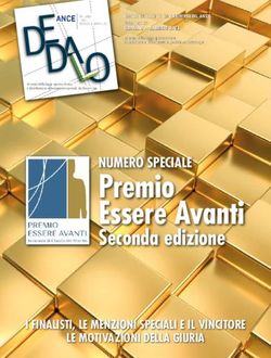 Premio Essere Avanti Seconda edizione - NUMERO SPECIALE - Assimpredil Ance