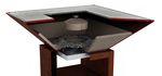 VULCANUS Barbecue di alto design per esterni con piastra di cottura