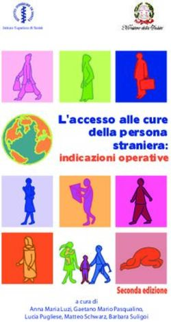 L'accesso alle cure della persona straniera: indicazioni operative a cura di Anna Maria Luzi, Gaetano Mario Pasqualino, Lucia Pugliese, Matteo ...