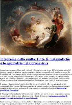 Il teorema della realtà: tutte le matematiche e le geometrie del Coronavirus