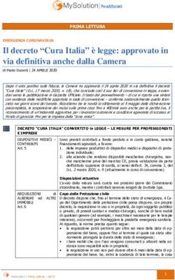 IL DECRETO "CURA ITALIA" È LEGGE: APPROVATO IN VIA DEFINITIVA ANCHE DALLA CAMERA - MYSOLUTION