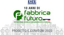 10 ANNI DI - PROGETTO E CONVEGNI 2022 - Edizioni Este