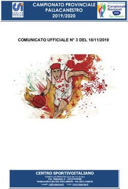 CAMPIONATO PROVINCIALE PALLACANESTRO 2019/2020 - CSI Parma