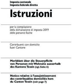 Istruzioni - Repubblica e Cantone Ticino