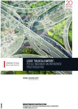 20 LEGGE "SBLOCCA CANTIERI": PER GLI INGEGNERI UN INTERVENTO POCO RISOLUTIVO - Ingenio