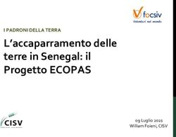 L'accaparramento delle terre in Senegal: il Progetto ECOPAS - I PADRONI DELLA TERRA