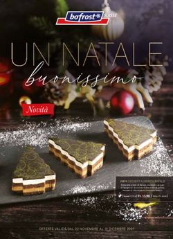 Buonissimo Novit&agrave; - Bofrost