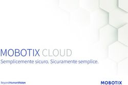 MOBOTIX CLOUD Semplicemente sicuro. Sicuramente semplice - Mobotix AG