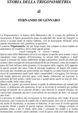 STORIA DELLA TRIGONOMETRIA - di FERNANDO DI GENNARO - AFSU
