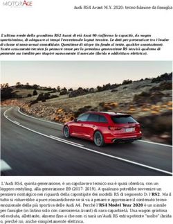 Audi RS4 Avant M.Y. 2020: tecno fulmine da famiglia