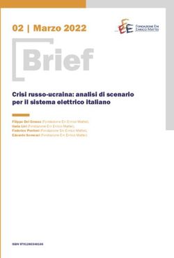 Brief - Fondazione Eni Enrico Mattei