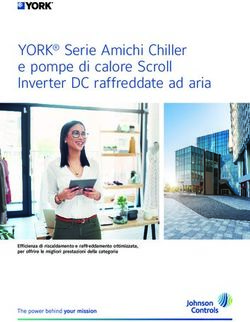 YORK Serie Amichi Chiller e pompe di calore Scroll Inverter DC raffreddate ad aria - Efficienza di riscaldamento e raffreddamento ottimizzata, per ...