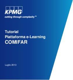 COMIFAR Tutorial Piattaforma e-Learning