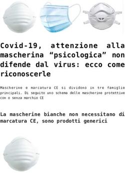 Covid-19, attenzione alla mascherina "psicologica" non difende dal virus: ecco come riconoscerle - L'Osservatore d ...