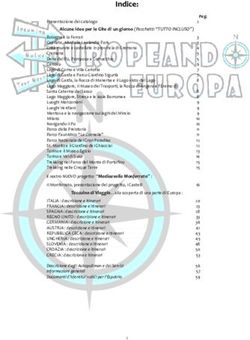 IInnddiiccee:: Europeando Europa srl