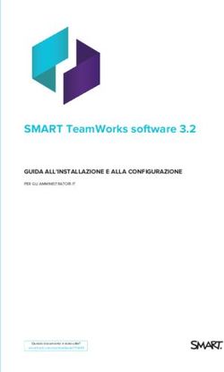 SMART TeamWorks software 3.2 - GUIDA ALL'INSTALLAZIONE E ALLA CONFIGURAZIONE