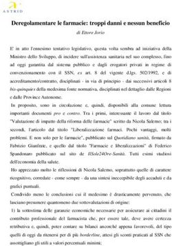 Deregolamentare le farmacie: troppi danni e nessun beneficio