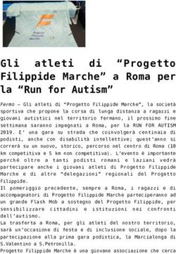 Gli atleti di "Progetto Filippide Marche" a Roma per la "Run for Autism" - Il Mascalzone