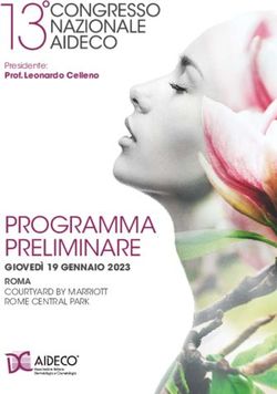 PROGRAMMA PRELIMINARE - GIOVED&Igrave; 19 GENNAIO 2023 ROMA COURTYARD BY MARRIOTT ROME CENTRAL PARK - Aideco
