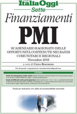 PMI SCADENZARIO RAGIONATO DELLE OPPORTUNITÀ CONTENUTE NEI BANDI COMUNITARI E REGIONALI - Artigiancassa
