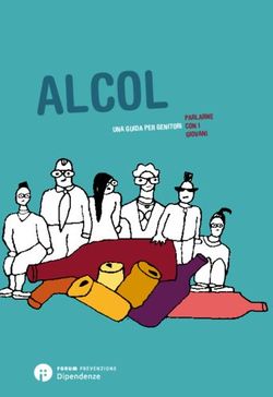 ALCOL PARLARNE CON I GIOVANI - UNA GUIDA PER GENITORI