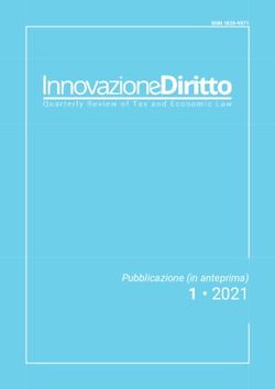 1 2021 Pubblicazione (in anteprima) - IRIS