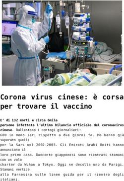 Corona virus cinese: è corsa per trovare il vaccino