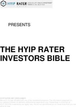 THE HYIP RATER INVESTORS BIBLE - PRESENTS