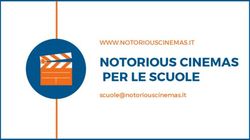 NOTORIOUS CINEMAS PER LE SCUOLE - WWW.NOTORIOUSCINEMAS.IT