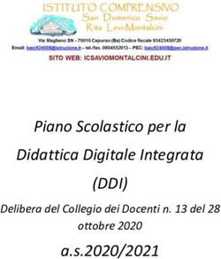 (DDI) Piano Scolastico per la Didattica Digitale Integrata a.s.2020/2021 - Delibera del Collegio dei Docenti n. 13 del 28 ottobre 2020 - Rita Levi ...
