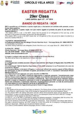 EASTER REGATTA 29er Class - CIRCOLO VELA ARCO