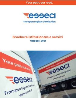 Brochure istituzionale e servizi - Ottobre, 2021 - Esseci Trasporti
