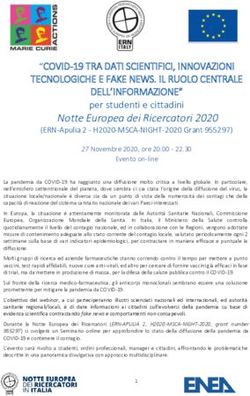 "COVID-19 TRA DATI SCIENTIFICI, INNOVAZIONI TECNOLOGICHE E FAKE NEWS. IL RUOLO CENTRALE DELL'INFORMAZIONE" - ENEA