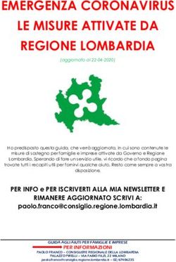 EMERGENZA CORONAVIRUS LE MISURE ATTIVATE DA REGIONE LOMBARDIA