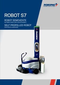 ROBOT S7 ROBOT SEMOVENTE SELF PROPELLED ROBOT - PER IMBALAGGIO CON FILM ESTENSIBILE - Profipak SL