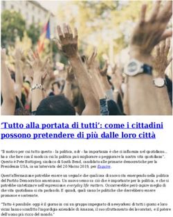 Tutto alla portata di tutti': come i cittadini possono pretendere di più dalle loro città