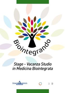 A ndo Stage - Vacanza Studio in Medicina Biointegrata - Domus Area