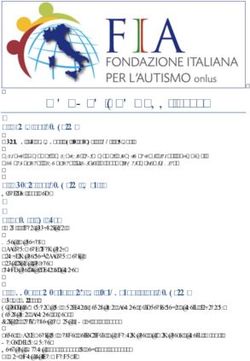 MODULO PROGETTI 2017 - Fondazione Italiana per l'Autismo